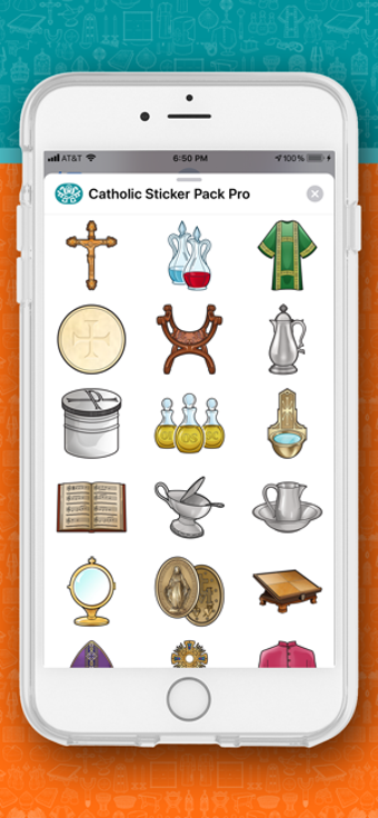 Image 1 for Catholic Sticker Pack Pro