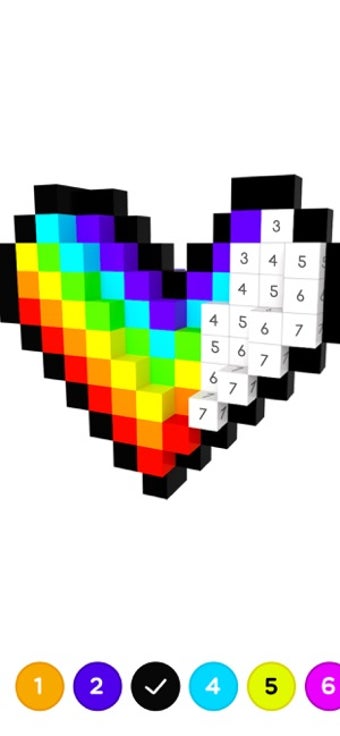 Image 3 for 3D No.draw - Colors by nu…
