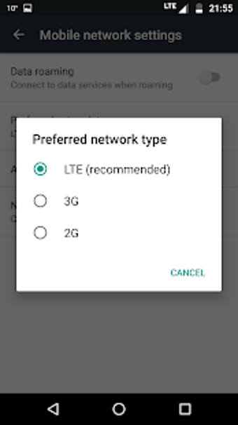 Image 1 for 2G-3G-4G Shortcut