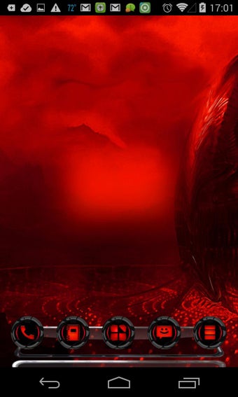 Image 3 for Next Launcher Alien Red T…
