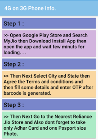Imagen 0 para 4G on 3G Phone Info.