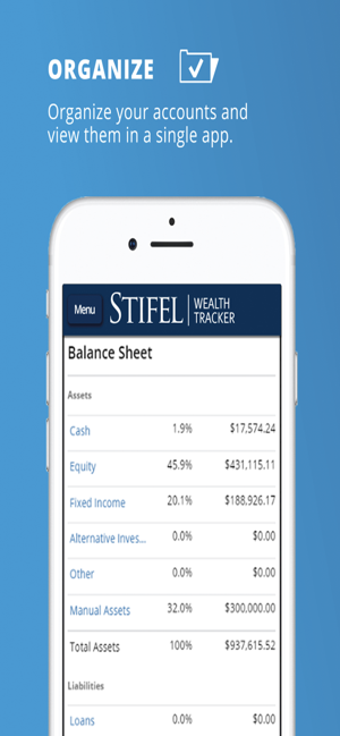 Image 1 for Stifel Wealth Tracker