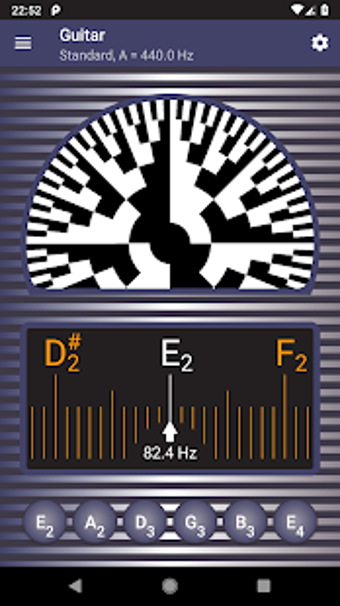 Imagen 2 para Strobe Guitar Tuner Pro