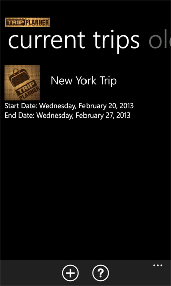 Image 0 for Trip Planner for Windows …