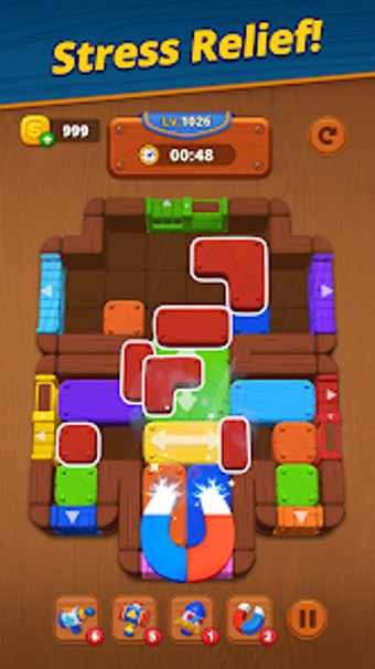 Image 0 for Wood Rush Puzzle