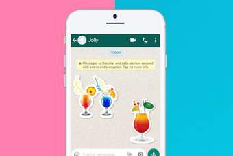 Image 0 for Drink Sticker For Whatsap…