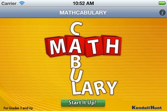Image 0 for Kendall Hunt Mathcabulary