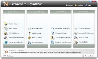 Image 0 for Advanced PC Optimizer
