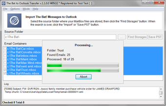 Image 0 for The Bat to Outlook Transf…