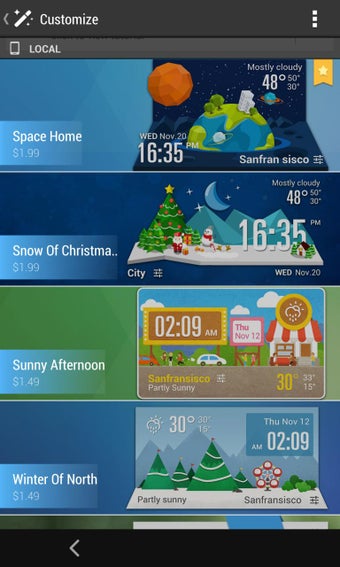 Image 0 for Home screen clock and wea…