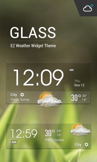 Image 3 for Home screen clock and wea…