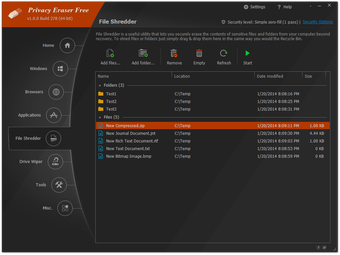 Image 1 for Privacy Eraser Free Porta…