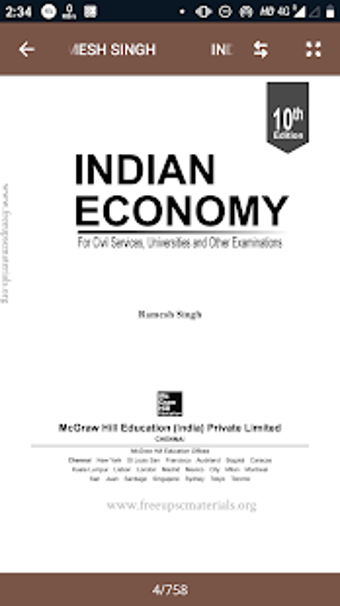 Imagen 1 para Indian Economy By Ramesh …