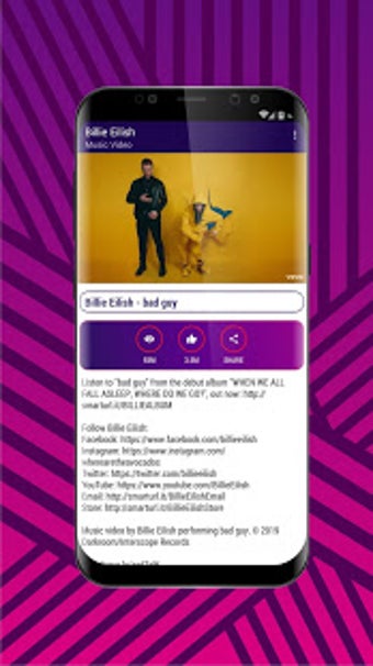 Image 2 for Billie Eilish Songs Video…