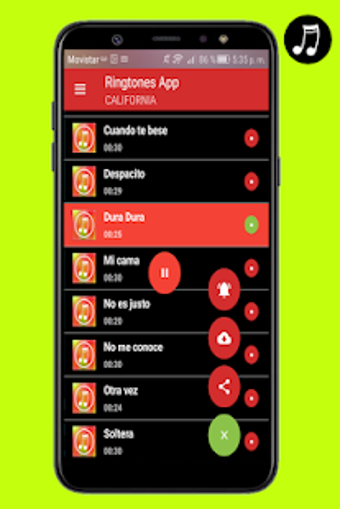 Image 2 for California music ringtone