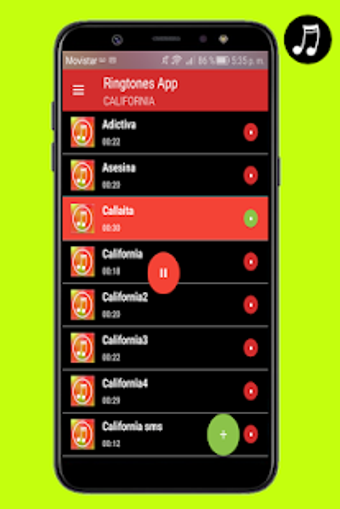 Image 0 for California music ringtone