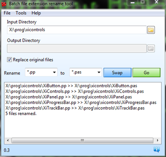 Image 0 for Batch File Extension Rena…