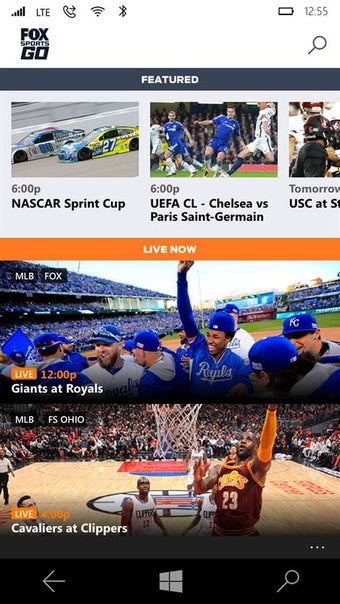 Image 1 for FOX Sports GO for Windows…