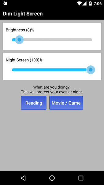 Imagen 1 para Dim Light Screen - Night …