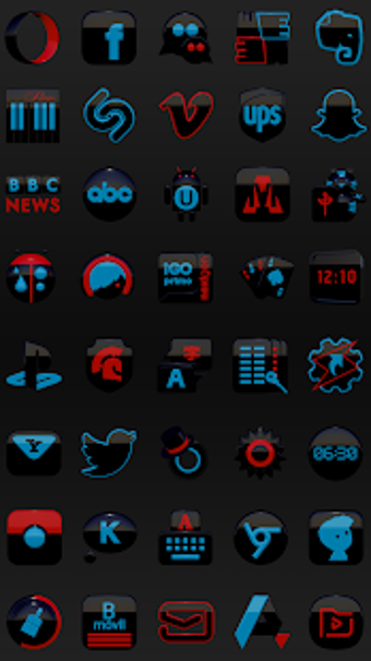 Imagen 1 para ALPHA Next Launcher 3D Th…