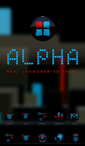 Imagen 1 para ALPHA Next Launcher 3D Th…