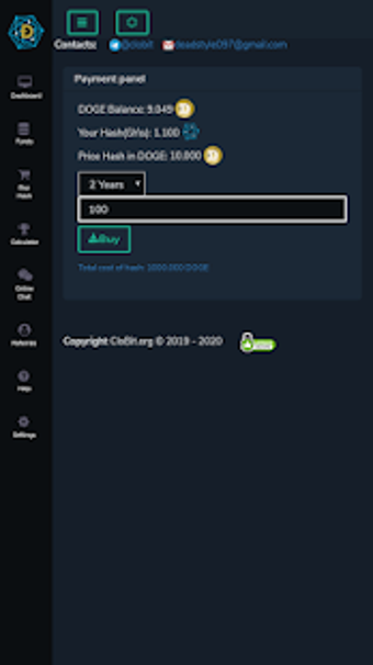 Imagen 1 para CloBit - Cloud Mining Dog…
