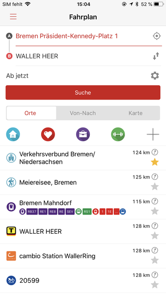 Imagen 0 para FahrPlaner - Die VBN-Fahr…