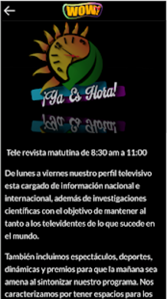 Imagen 1 para WOW TV