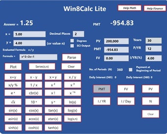 Imagen 0 para Win8Calc Lite for Windows…