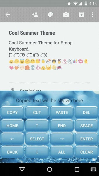 Imagen 0 para Cool Summer Emoji Keyoard