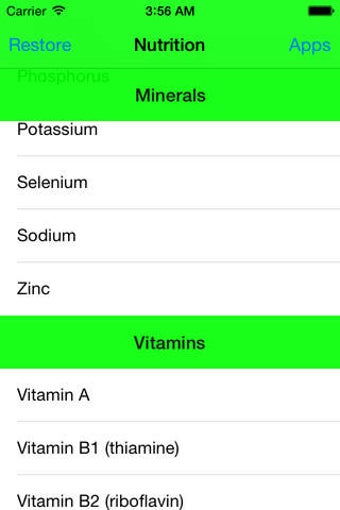 Image 0 for Nutrition Fact