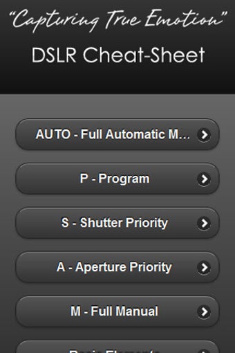 Image 0 for DSLR Photography Cheat Sh…