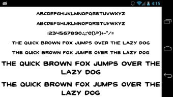 Imagen 1 para Fonts for FlipFont 50 Cle…
