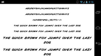 Imagen 2 para Fonts for FlipFont 50 Cle…