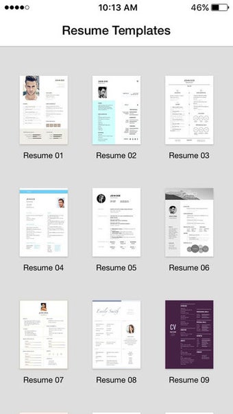 Image 2 for Resume Templates for Page…