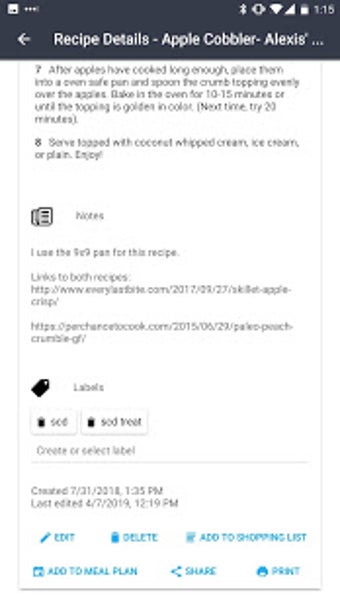 Image 0 for RecipeSage - Personal Rec…