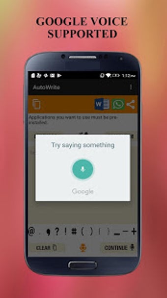 Image 1 for AutoWrite - Speech to Tex…