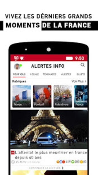 Image 3 for Alertes info: Actualit lo…