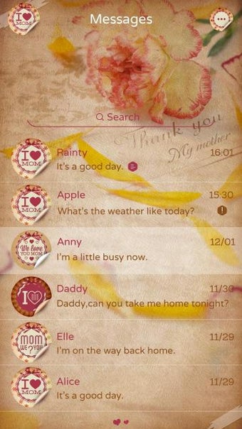 Image 3 for GO SMS PRO I LOVE MOM THE…