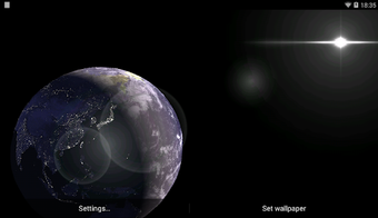 Imagen 1 para Earth Satellite Live Wall…