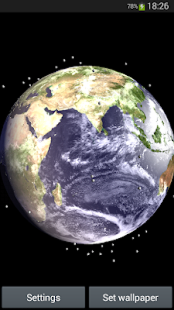 Imagen 0 para Earth Satellite Live Wall…
