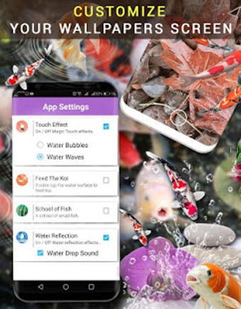 Imagen 2 para Fish Live Wallpaper 2019_…