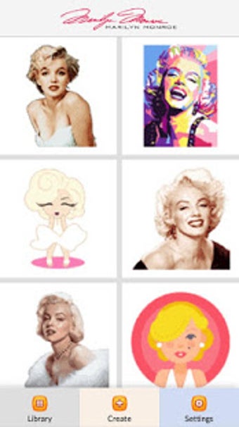 Imagen 1 para Marilyn Monroe Color by N…
