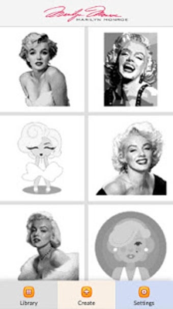 Imagen 3 para Marilyn Monroe Color by N…