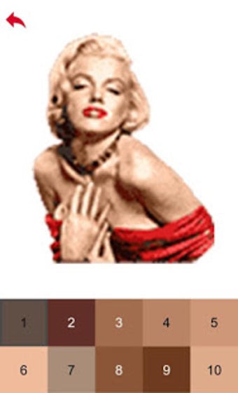 Imagen 2 para Marilyn Monroe Color by N…
