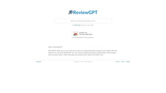 Imagen 0 para ReviewGPT.io