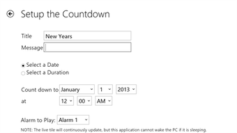 Image 0 for The Countdown Tile for Wi…