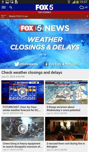 Image 1 for FOX 5 DC