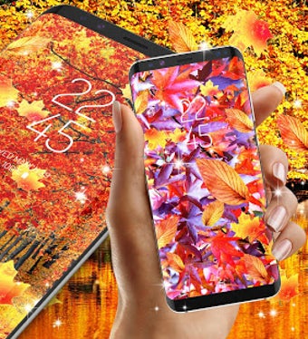 Image 1 for Fall season live wallpape…