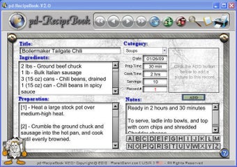 Image 0 for pd-RecipeBook